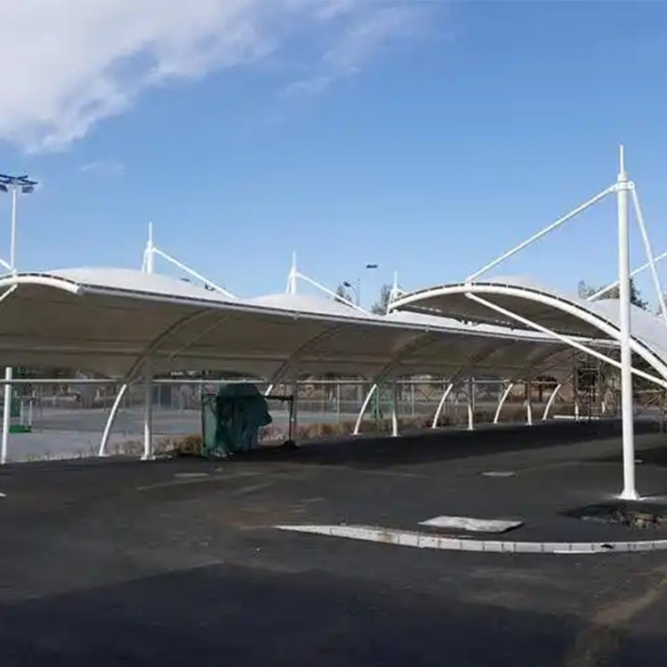 费县膜结构电动车棚