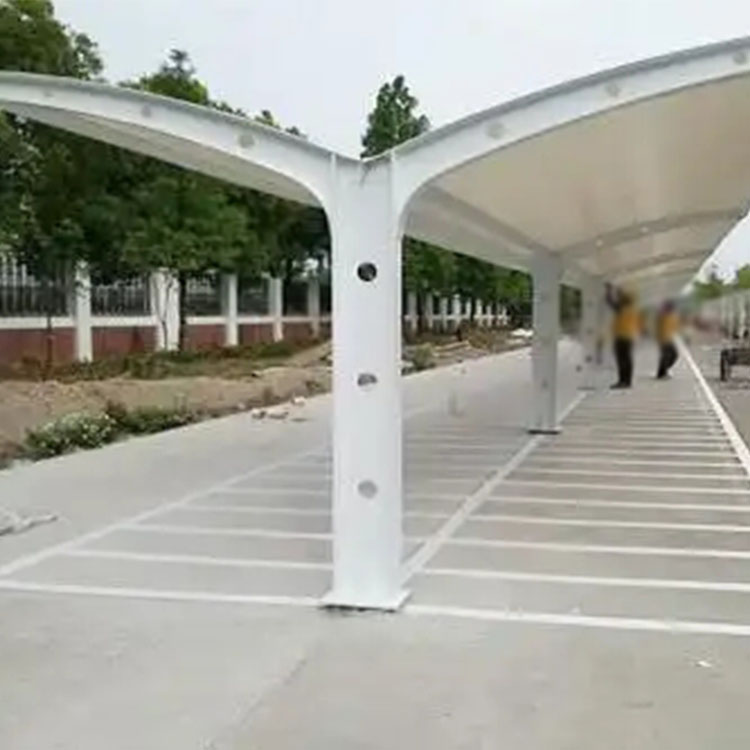 费县膜结构电动车棚