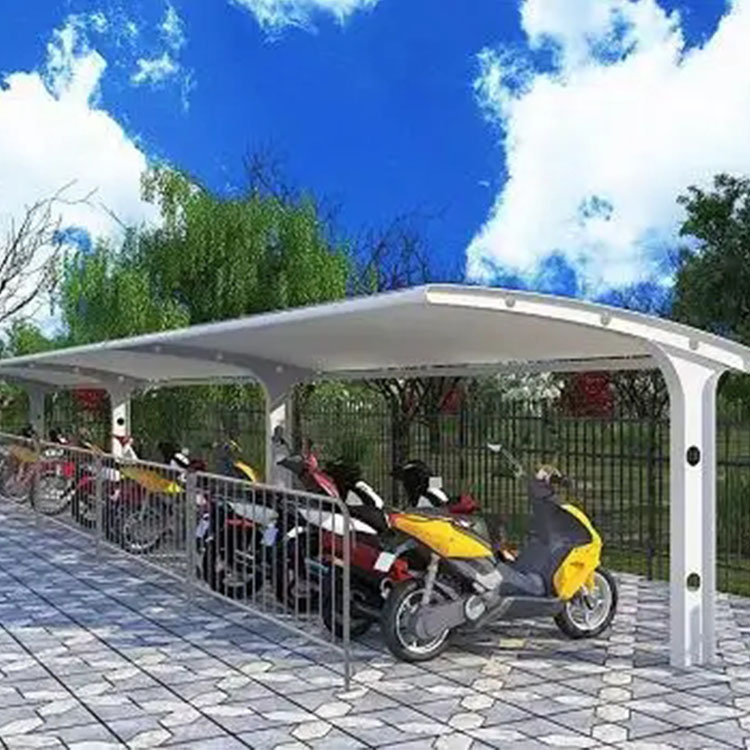 费县膜结构电动车棚